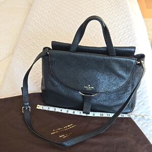 Kate Spade Black Leather Handbag